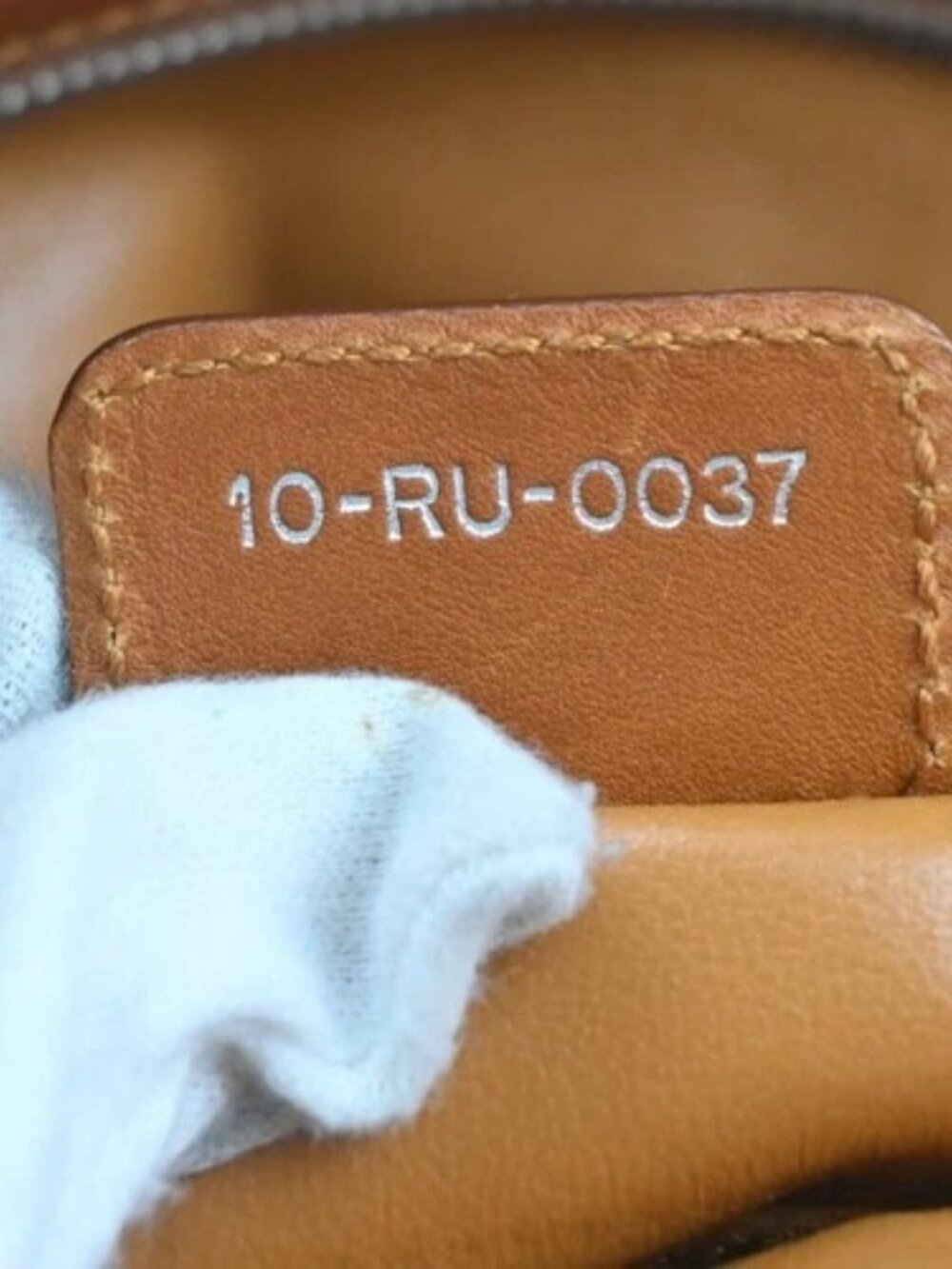 CHRISTIAN DIOR Logo Shoulder Tote Hand Bag Leather Brown SHW Italy 12KC713 - Picture 15 of 16